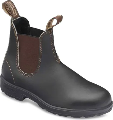 Image de Blundstone 500 - Chaussures Bottes pour Femmes - Stout-Brown, Taille:41 EU