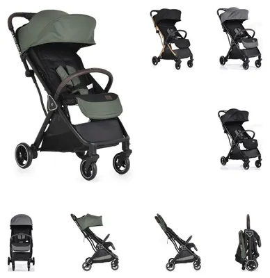Produktbild von Cangaroo Easy Fold Grün Kinderwagen 109577