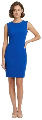 Obrázek produktu pro Elegantní dámské pouzdrové šaty v barvě chrpy od Calvin Klein XL