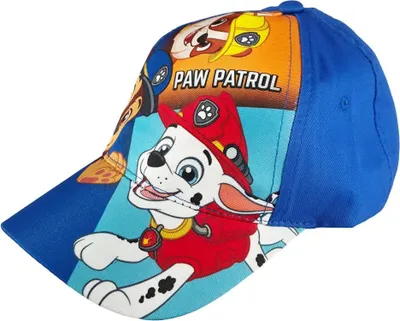 Produktbild von Paw Patrol Chase Rubble  Kinder Basecap Baseball Kappe Mütze – Bunt / 54