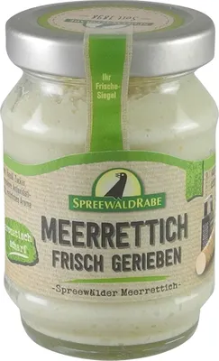 Produktbild von Meerrettich frisch gerieben von Spreewald-Rabe (100 g)