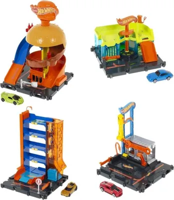 Obrázek produktu pro Sada autíček Hot Wheels City HDR27