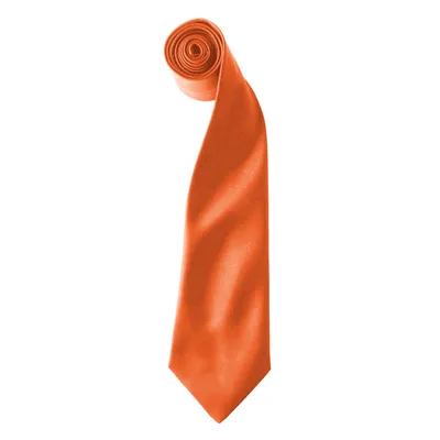 Image de Cravate en satin à clipser Premier pour hommes (2 pièces/paquet) RW6940 (taille unique) (Orange)