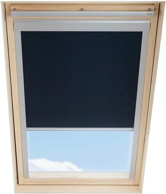 Productafbeelding van Zwarte Verduisteringsrolgordijn Geschikt voor VELUX M08/308/2