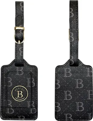 Produktbild von Bertoo Gepäckanhänger Torino schwarz-PU