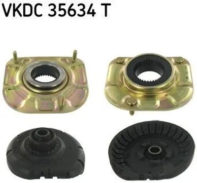 Produktbild von SKF VKDC 35634 T Federbeinstützlager Vorne für VOLVO V70 II (285) V70 III (135) V70 I (875, 876) 850 Kombi (855) S80 I (184)