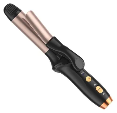 Zdjęcie produktu dla Mini bezprzewodowa lokówka 25 mm z regulacją temperatury, ładowana przez USB, przenośna, idealna do podróży, do stylizacji włosów