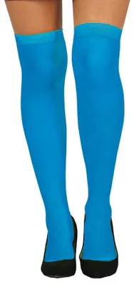 Produktbild von Strümpfe blau  Overknee bunt für Damen