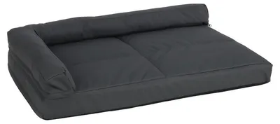 Produktbild von Flamingo Hundesofa Odet rechteckig grau, Maße: 90 x 60 x 16 cm