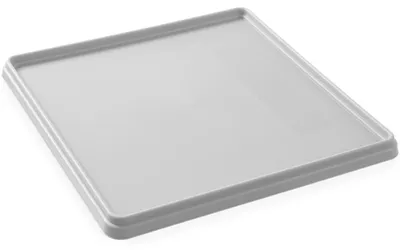 Obrázok produktu pre Veko na odpadkový kôš 500×500 mm, AmerBox, sivá, Svetlo sivá, 500x500x(H)35mm