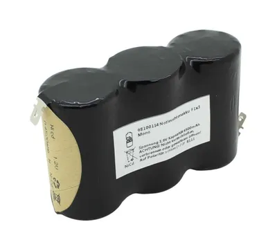 Obrázek produktu pro Baterie pro nouzové osvětlení NiCd 3,6 V 4500 mAh F1x3 Mono s připojením Faston vhodná pro baterii 3,6 V
