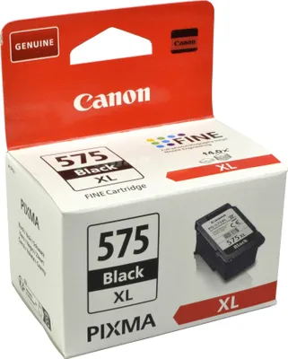 Produktbild von Canon PG-575XL, Hohe (XL-) Ausbeute, Schwarz, 15 ml, 1 Stück(e), 400 Seiten, Einzelpackung