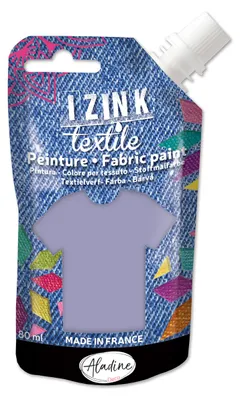 Imagen del producto de Pintura textil IZINK - gris, 80 ml