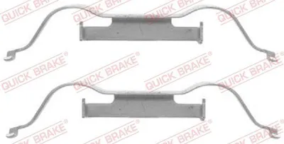 Image de QUICK BRAKE kit de plaquettes de frein 109-1288