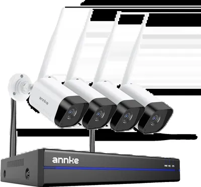 Obrázok produktu pre CCTV systém, rozlíšenie videa 5 MP, podpora bezdrôtových IP kamier, so 4 kamerami, 2T