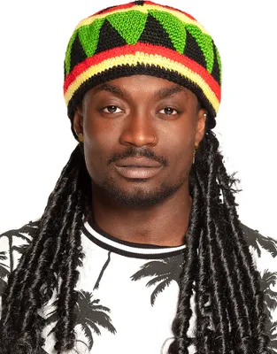 Produktbild von Rasta-Mütze Jamaica Dreadlocks