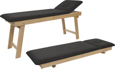 Produktbild von Therapieliege Tiziano Natur Massageliege Massagebank Praxisliege, 65 cm