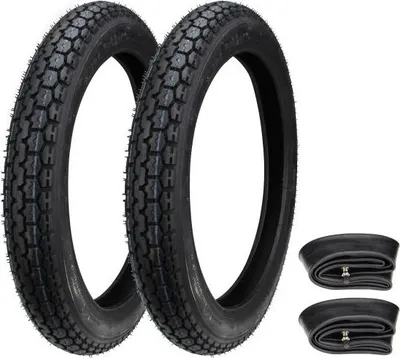 Zdjęcie produktu dla 2x opony VeeRubber VRM015 2.75-16 (2 3/4 x 16) 43P TT + dętka