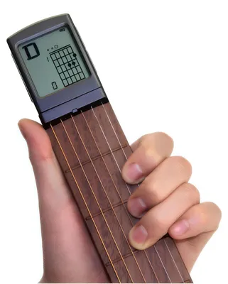 Zdjęcie produktu dla Gitara kieszonkowa składana z wyświetlaczem do treningu akordów RESTEQ