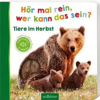 Produktbild von Hör mal rein, wer kann das sein? - Tiere im Herbst