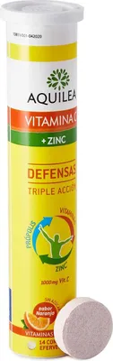 Obrázek produktu pro Doplněk stravy Aquilea Vitamin C Zinek 14 jednotek