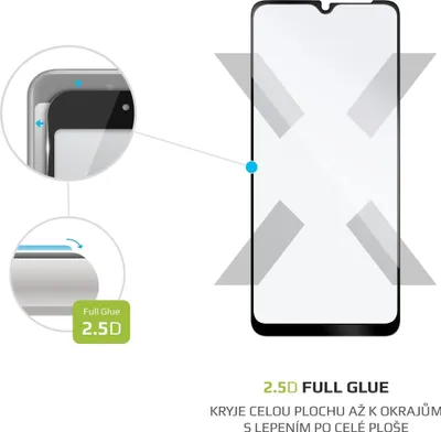 Obrázok produktu pre Opravené puzdro FullGlue pre Samsung Galaxy A12 čierne