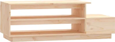 Obrázek produktu pro vidaXL Konferenční stolek 120x50x40,5 cm Masivní borovicové dřevo