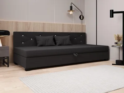 Obrázek produktu pro Čalouněná postel 90x195 MILEKA BIZ 2 - šedá