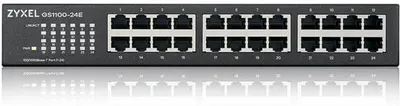 Produktbild von Zyxel GS1100-24E V3 24-Port Gigabit Unmanaged Switch