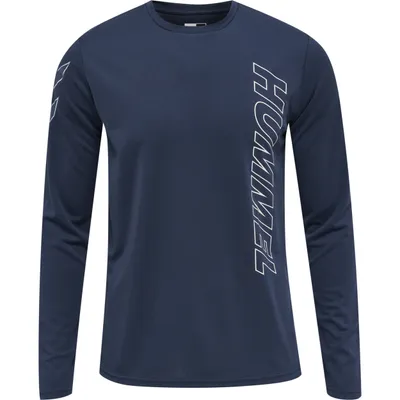 Produktbild von Hummel Topaz Langarm-t-shirt Blau XL Mann Blau XL