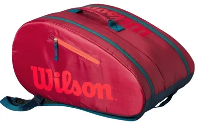 Immagine prodotto di Wilson - Borsa per racchette da padel per bambini MR78407 (taglia unica) (rosso)