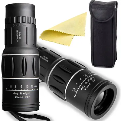 Obrázek produktu pro Monokulár 16x52 turistický dalekohled s pouzdrem BaK 4 noční pozorování