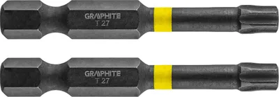 Immagine prodotto di GRAPHITE Punte a percussione TX27 x 50 mm, 2 pz.