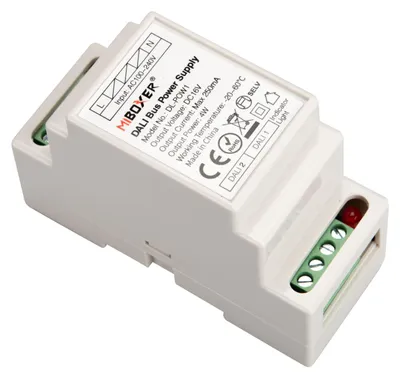 Produktbild von MiBoxer DL-POW1 DALI-Bus Stromversorgung – 16 V DC, 250 mA, DIN Hutschiene