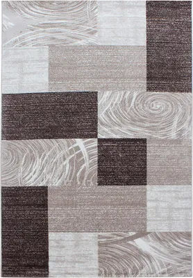 Produktbild von Kurzflor Teppich PARMA Braun 280 x 370 cm