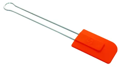 Imagen del producto de Espátula de silicona, color naranja