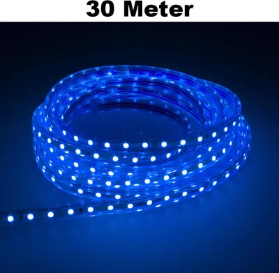 Produktbild von Leuchtstreifen SMD2835 60 LED/Meter LED Strip Stripe Lichtleiste Lichterkette Lichtband Lichtstreifen Band Blau 30 Meter Länge Komplett Set