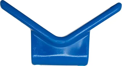Produktbild von DOMAR D41200 Bugfender V-Bugstütze für Bootstrailer 150x70 mm Blau