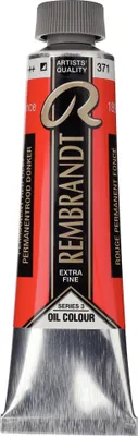 Zdjęcie produktu dla Rembrandt Farba olejna w tubie 40 ml Permanent Red Dark 371