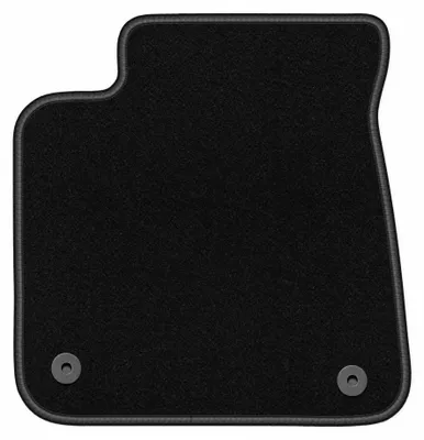 Produktbild von Fahrermatte Velours für Audi A8 D4 2009-2017 (Limousine) – 1-tlg, Schwarz, passgenau – Wielganizator BASIC