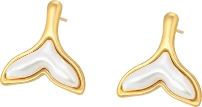 Image de Boucles d'oreilles Joella pour femmes - or, taille unique