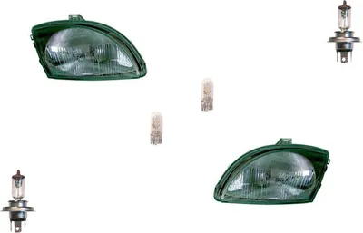 Produktbild von Johns, Scheinwerfer Halogen passend für Fiat Seicento 187 98-10 Leuchtmittel Set Li. Re 46511348 46511349 46511342 46511343