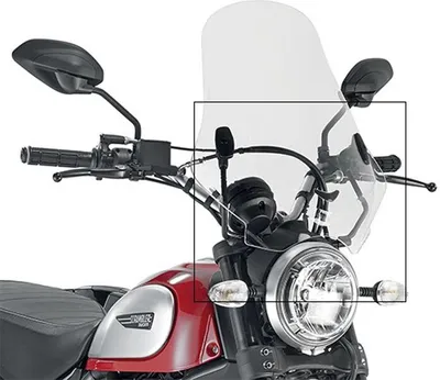 Image de GiVi kit de montage pour pare-brise 7407AG/7407ASG pour différents modèles Ducati