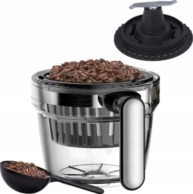Produktbild von Kaffeemaschine mit Mahlwerk | Edelstahl-Filter | 450 ml Thermobecher | 600 W | Aromatischer Kaffee