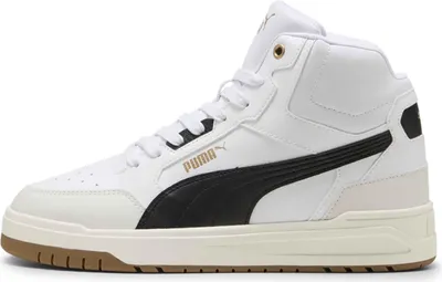 Produktbild von Puma Shuffle Downtown Mid Sneaker in Übergrößen Weiß 402598-05 große Unisexschuhe
