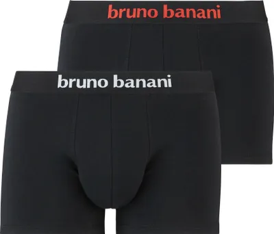 Produktbild von Bruno Banani Herren 2er Pack Short Pant Flowing Schwarz