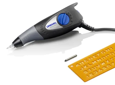 Produktbild von DREMEL® Gravierer 290-1 Kompaktwerkzeug (35 W) mit 1 Zubehör, 1 Schablone