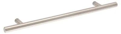 Obrázek produktu pro Madlo na nábytek z nerezové oceli, rozteč 192 mm, saténový povrch. Sada 6 kusů