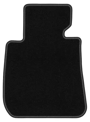 Produktbild von Fahrermatte Velours für BMW 3 E91 2004-2011 (Kombi/Touring) – 1-tlg, Schwarz, passgenau – Wielganizator BASIC – Ausführung W0068