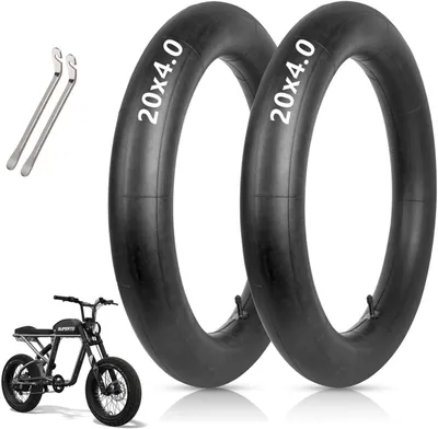 Productafbeelding van Binnenband fatbike 20 x 4.0 inch - Schrader-ventiel 32 mm - Butylrubber